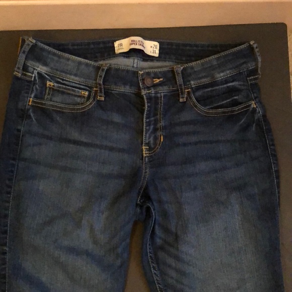 Hollister Super Skinny Jeans size 7R 28W/31L - Picture 5 of 5